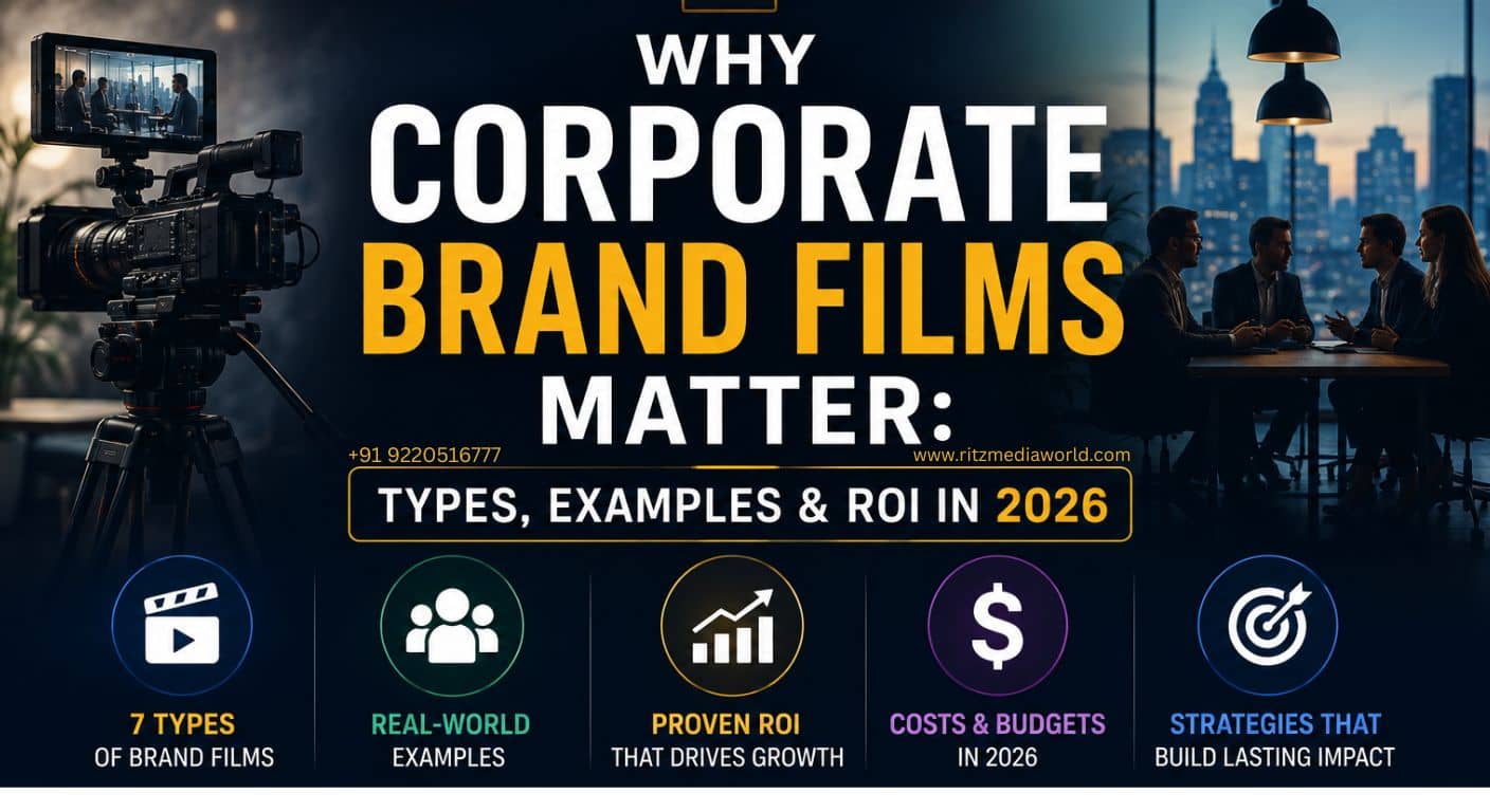 Why Corporate Brand Films Matter: Types, Examples & ROI in 2026