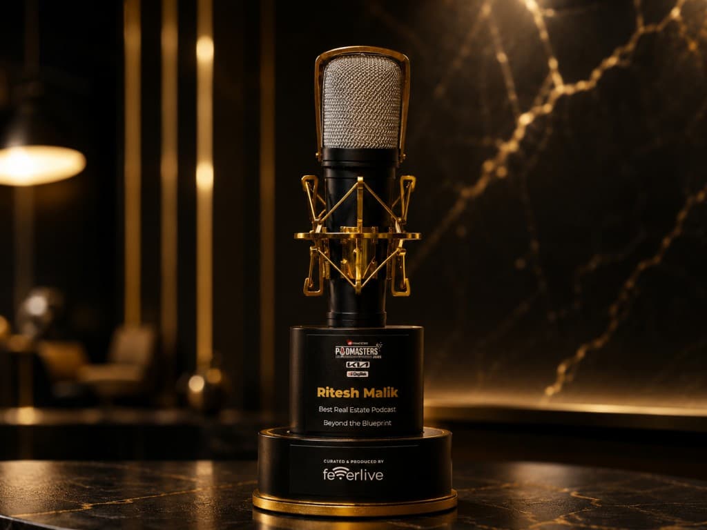 Podmasters award for Best Real Estate Podcast, Beyond the Blueprint