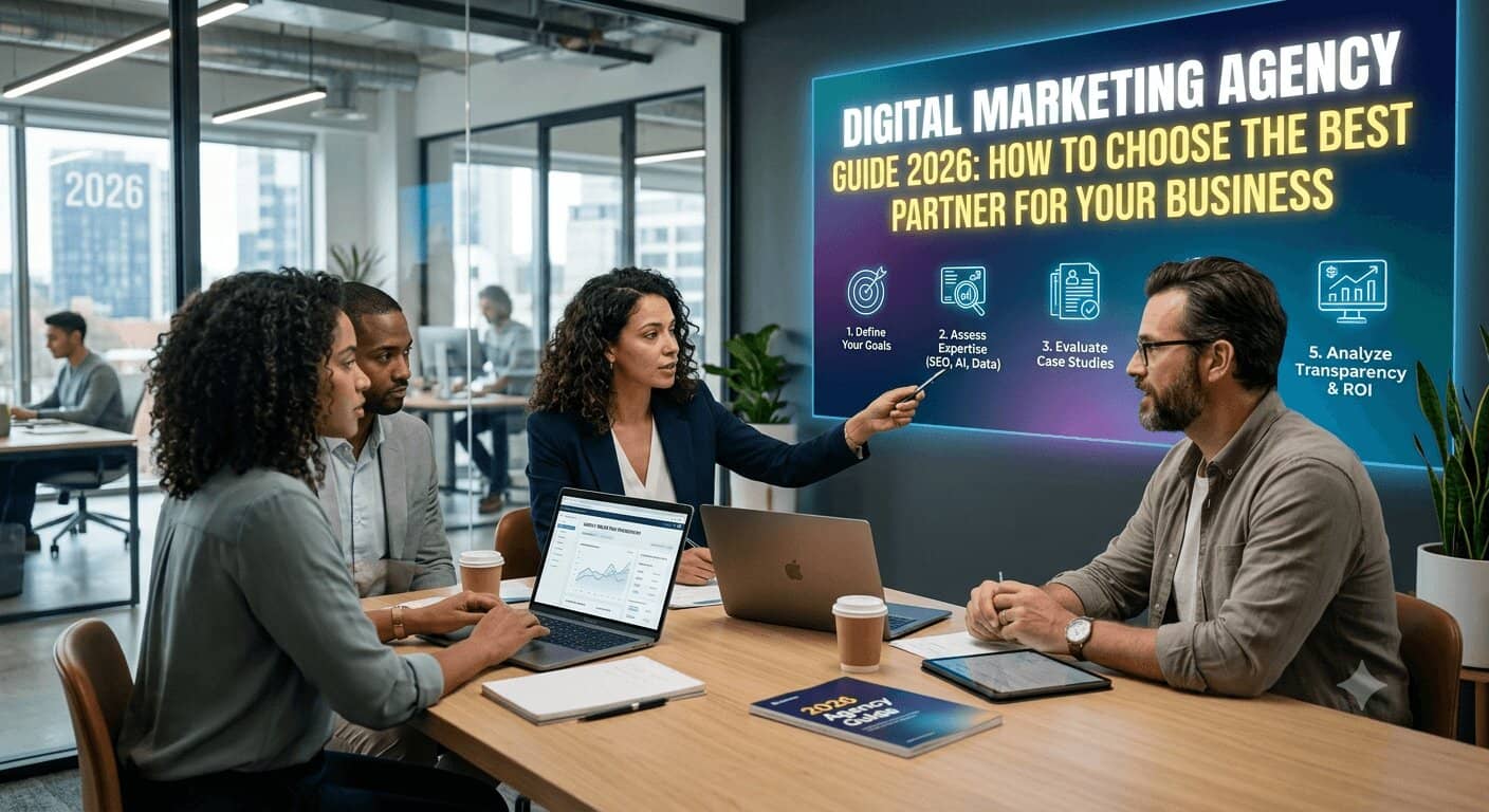 Digital Marketing Agency Guide 2026 | How to Choose the Best Partner for Your Business Digital Marketing Agency Guide 2026 | How to Choose the Best Partner for Your Business