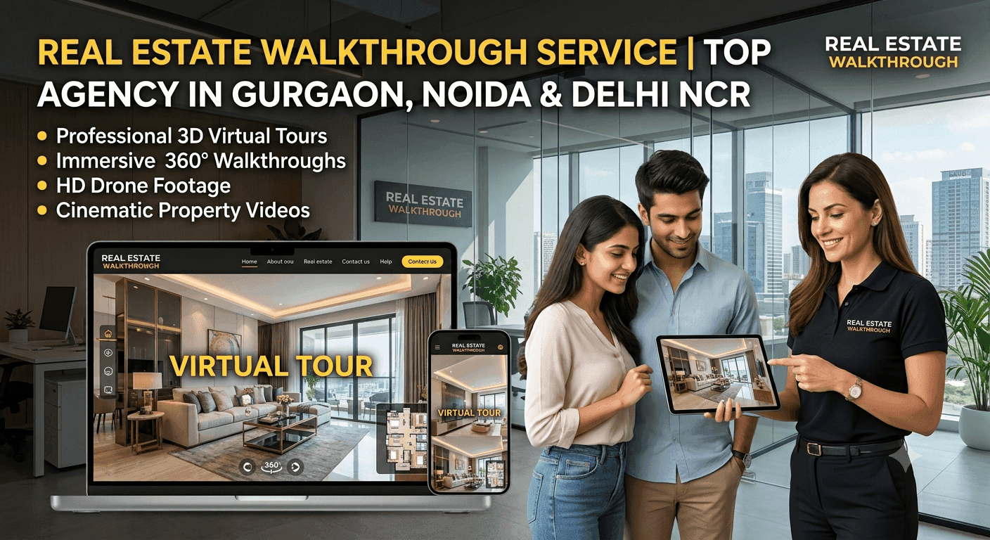 Real Estate Walkthrough Service | Top Walkthrough Agencies in Gurgaon, Noida & Delhi NCR Real Estate Walkthrough Service | Top Walkthrough Agencies in Gurgaon, Noida & Delhi NCR