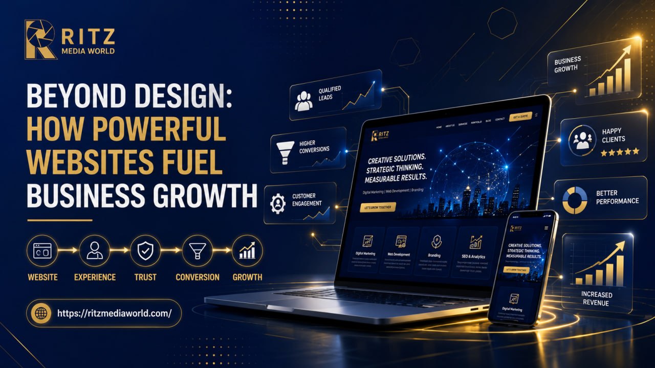 Beyond Design: How Powerful Websites Fuel Business Growth Beyond Design: How Powerful Websites Fuel Business Growth
