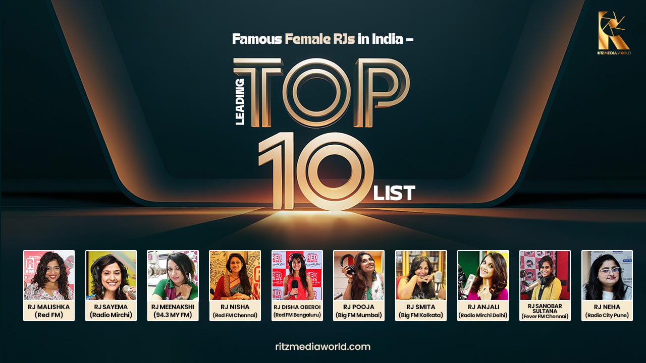 Top 10 Famous Female RJs in India | You Must Know in 2025 Top 10 Famous Female RJs in India | You Must Know in 2025