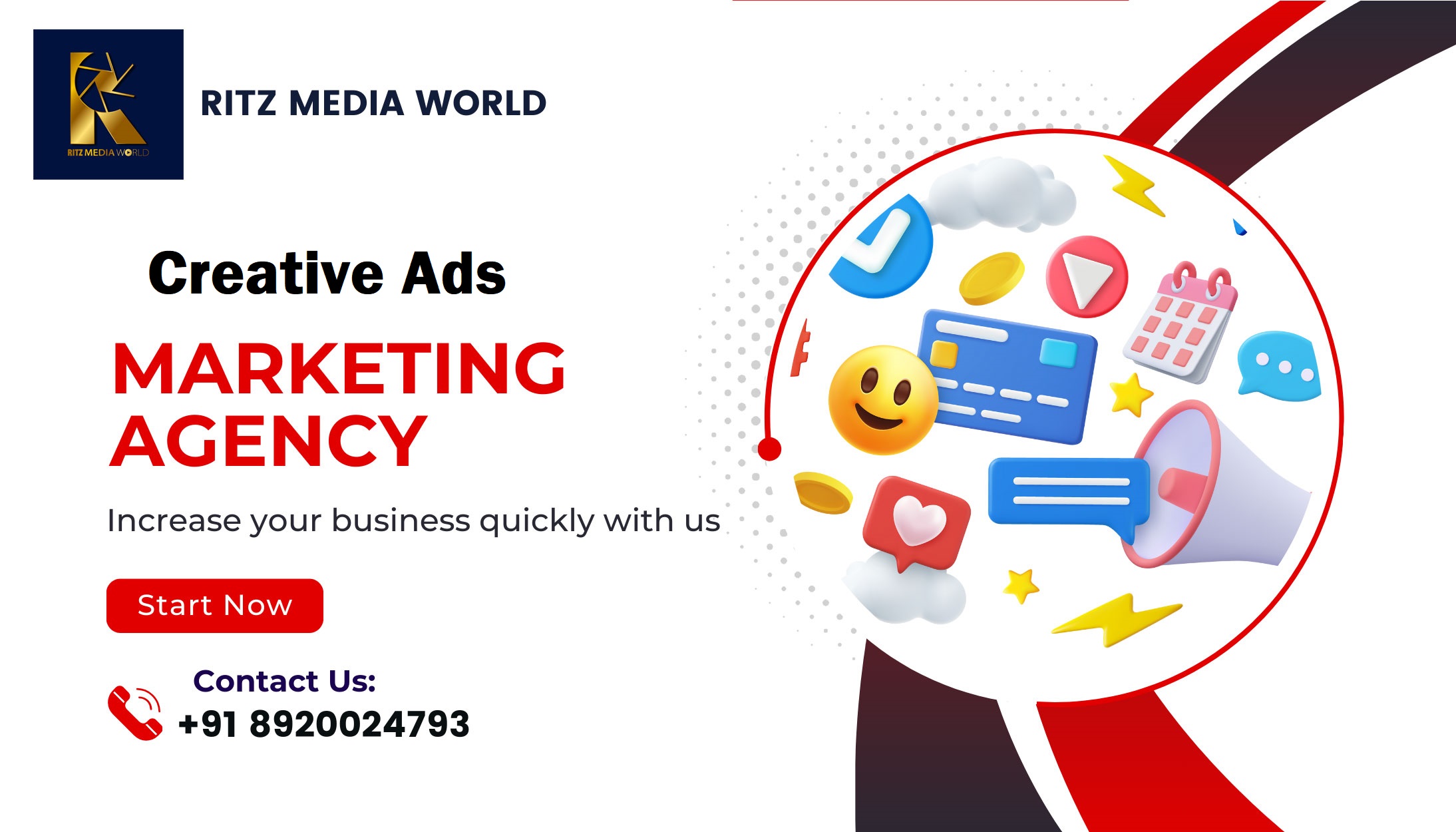 Top Creative Advertising Agency Delhi NCR - Creative Ads Services