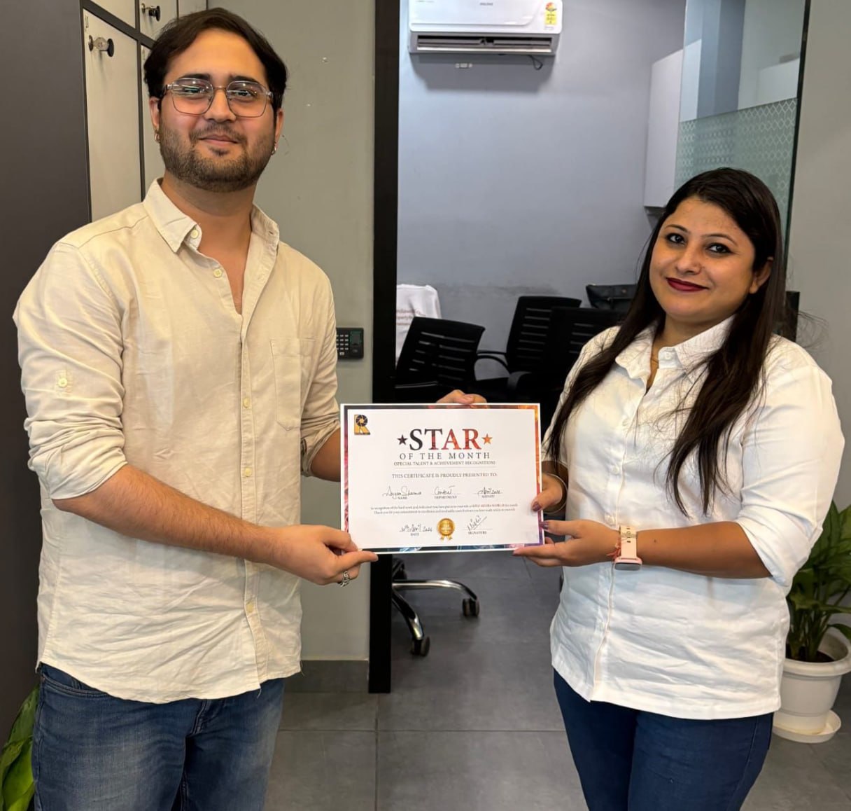 Star of the Month — Recognition 7