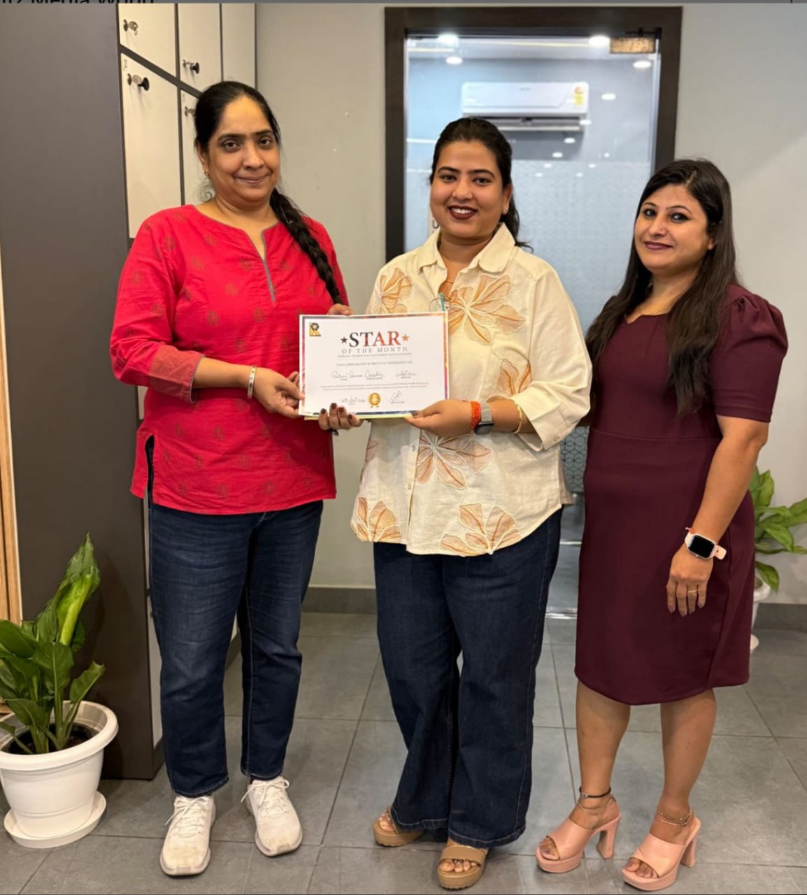 Star of the Month — Recognition 8
