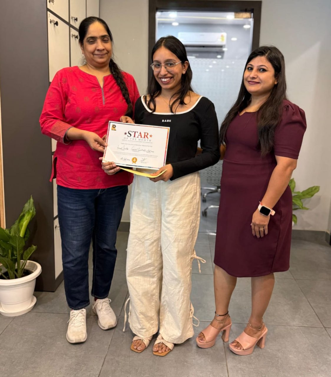 Star of the Month — Recognition 11
