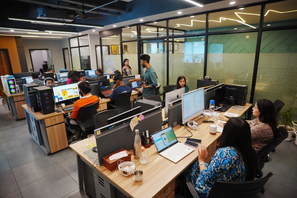 Open Office Floor