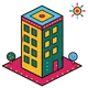 3D Rendering icon