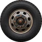 Truck front wheel