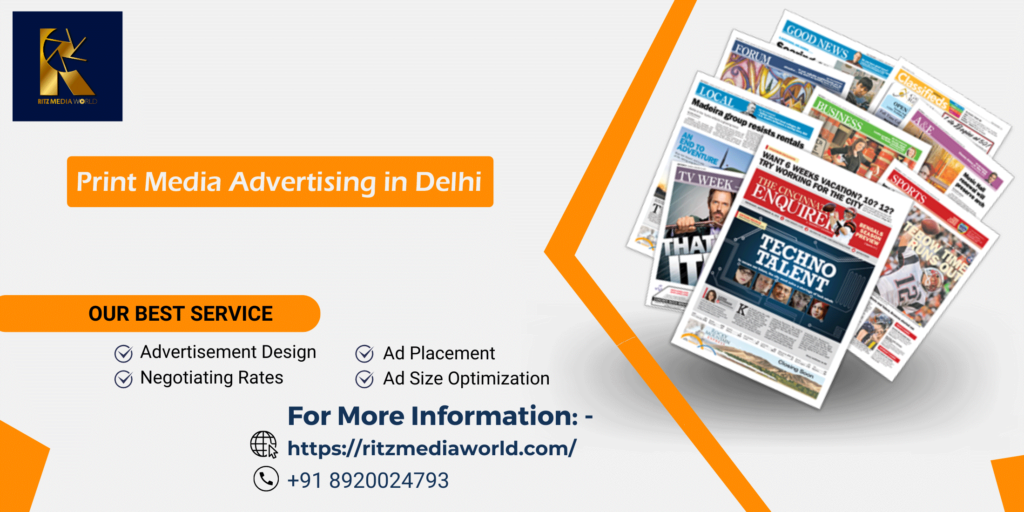 Print Media Advertising in Delhi